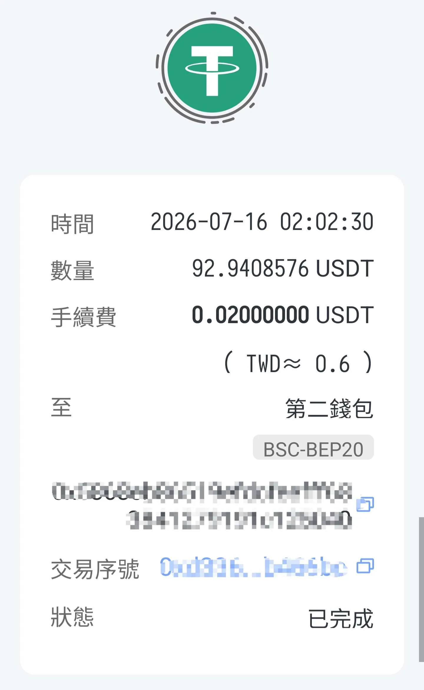 MAX 買入 USDT 的手續費明細